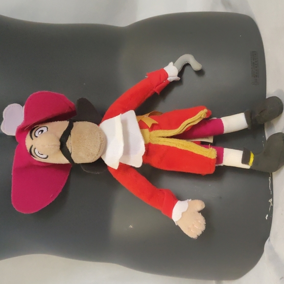 Disney Store Captain Hook Plush - Picture 1 of 3